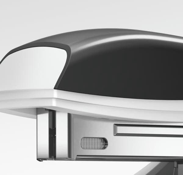 Leitz WOW Metal Mini häftapparat - Kapacitet för 10 ark - Inkluderar häftklamrar - För kontor och hemarbete - Perfekt för hemmakontor - Svart