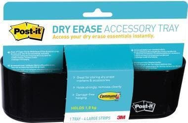 3M DEFTRAY-EU Skrivebordsbakke Sort (DEFTRAY-EU)