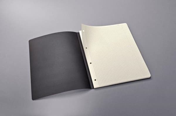 Kirjoituslehtiö Sigel CONCEPTUM pehmeäkantinen A4 mustaruudullinen SI-CO800