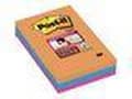 Miniatyrbillede 3 af 3: Post-it® Super Sticky Notes farvesæt Bangkok - Pakke med 3