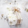 Miniatyrbillede 4 af 4: SIGEL GP115 julegavepapir hvid/guld, 1 rulle 5m x 70cm