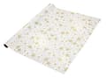 Miniatyrbillede 1 af 4: SIGEL GP115 julegavepapir hvid/guld, 1 rulle 5m x 70cm