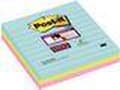 Miniatyrbillede 4 af 4: 3M Post-it super sticky sedler foret Miami 101 x 101 mm (3-pak)