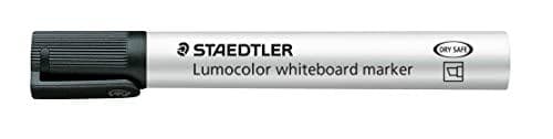 Staedtler Lumocolor Whiteboard Marker 351 B-9 Mejselspids - sort (pakke med 10)