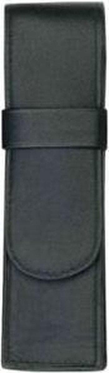 Yleinen kynäkotelo Juscha 14 x 4,5 x 2,5 cm nahka musta
