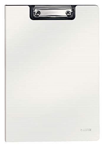 Leitz clipsmappe, A4, hvid, polyfoam, massiv, 39621001