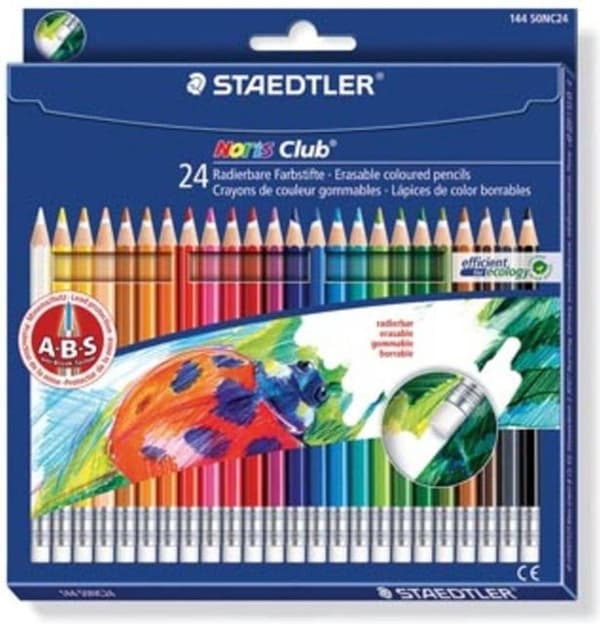 Leksaker | Kreativt / Konstverk / Gör det själv - Noris Club Erasable - Set 24 St