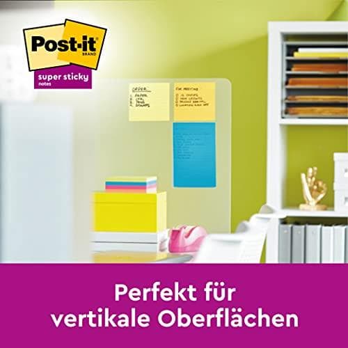 3M Post-it Notes Super Sticky Meeting (6445-4SS)