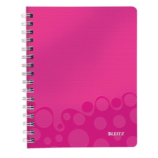 Leitz WOW notesbog A5 pink (4641-00-23)