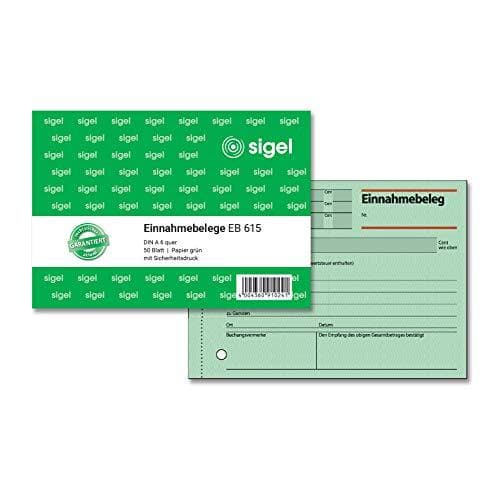 SIGEL EB615 kuitit A6 vaaka, 50 arkkia