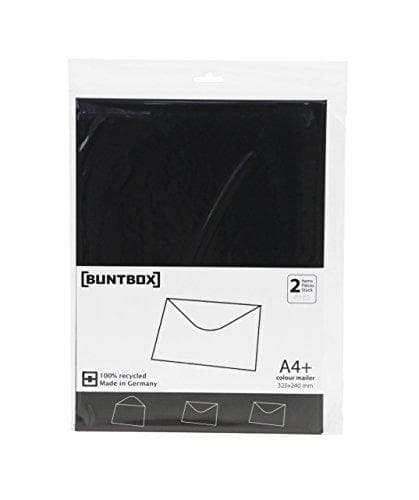 Buntbox 79-8 - Color Mailer C4 sæt, kuvert, 2 stk., grafit