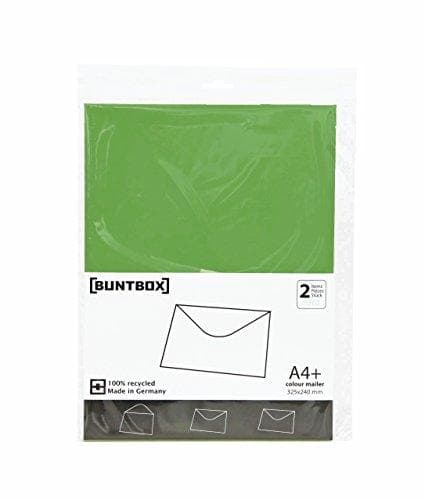 Buntbox 79-1 - Color Mailer C4 sæt, kuvert, 2 stk, æble