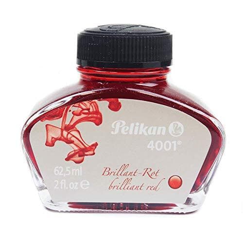 Pelikan bläck 4001 i glas, rött, innehåll: 62,5 ml (329169) - 1 st (329169)