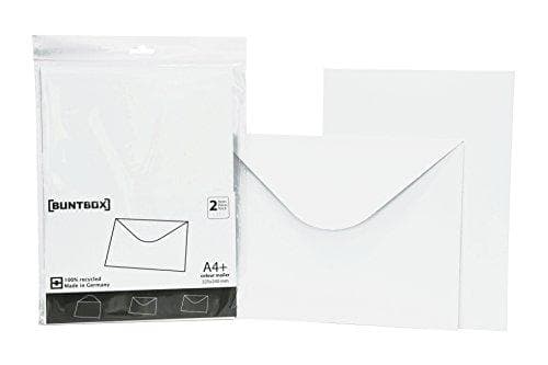 Olika Box 6 Färg Set Mailer Kuvert, 2 diamanter