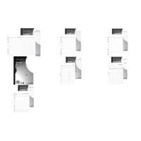 AVERY Zweckform CHRONOPLAN fodrat ark, A5, 50 ark 80 gsm, form för schemaläggare A5 (50305)