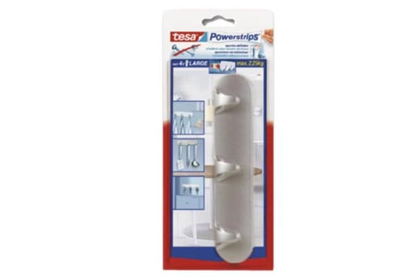 Tesa Powerstrips krogstativ - krom