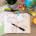 Miniatyrbild 5 av 6: ONLINE 20x kompatibla LAMY patroner blå, universella bläckpatroner, för alla vanliga reservoarpennor, ersättningspatroner, raderbara, tvättbara, även