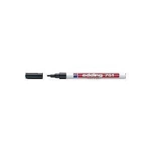 Edding 751 - Svart - Svart - Vit - 1 mm - 2 mm - 10 st (4-751001)