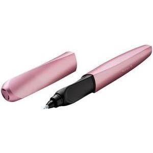 Pelikan Twist rullepen Girly Rose, pink-metallisk, ergonomisk form, velegnet til højre- og venstrehåndede brugere, - 1 stk (806299)
