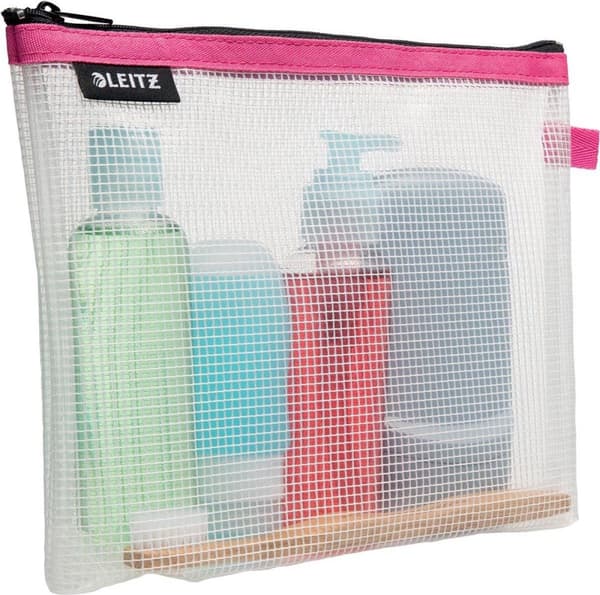 Leitz WOW Transparent penalhus Pink