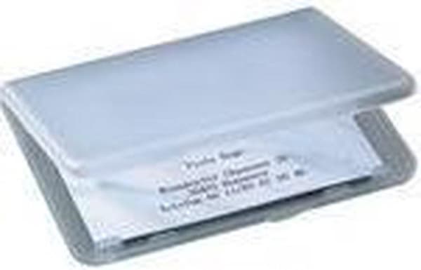 visitkortpose Sigel transparent til kort op til 90x55mm SI-VA140