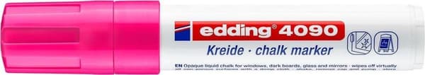 edding-4090 kritamarkör / fönstermarkör neonrosa 1st 4-15 millimeter / 4-4090069