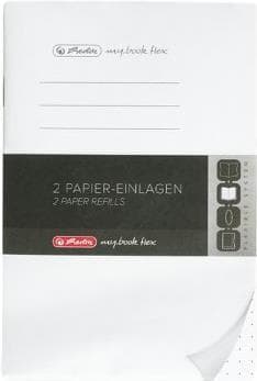 Herlitz 50034154 Notebook A6 80 ark vit (50034154)