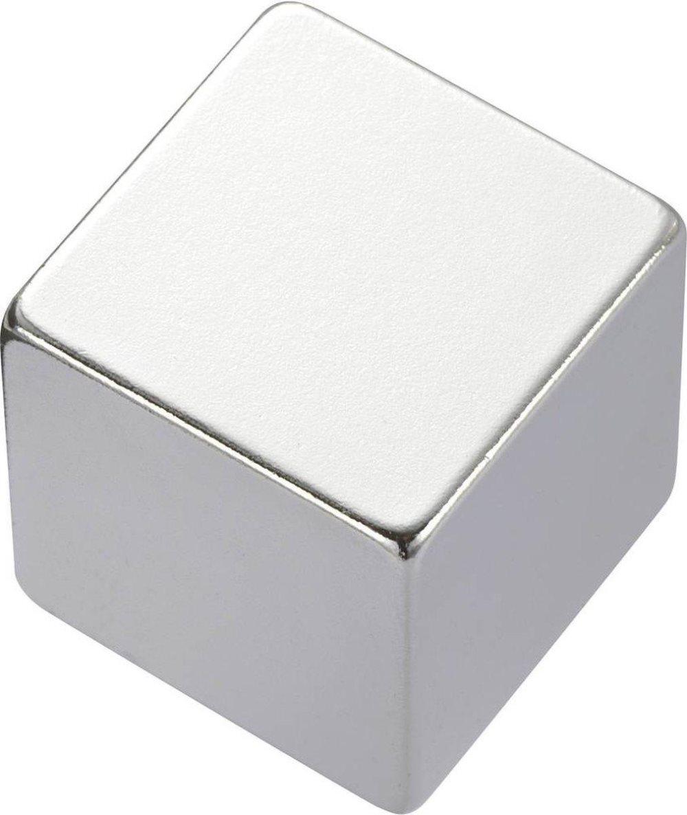TRU COMPONENTS 505930 Permanent magnet Rektangulär (lxbxh) 10 x 10 x 5 mm N35 1,18 - 1,24 T Gränstemperatur (max.