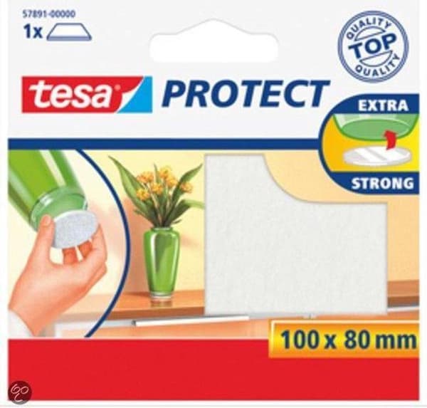 Tesa suojahuopa - ruskea - Ø 22 mm - 12 kpl