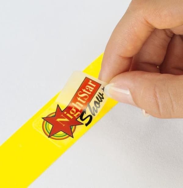 begivenhedsbånd Sigel super blødt, 255x25mm 120 stykker fluorescerende SI-EB219