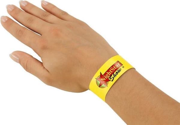 begivenhedsbånd Sigel super blødt, 255x25mm 120 stykker fluorescerende SI-EB219