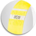 Miniatyrbillede 2 af 9: Sigel - Event bands - super blød, 255x25mm 120 stykker fluorescerende gul SI-EB218