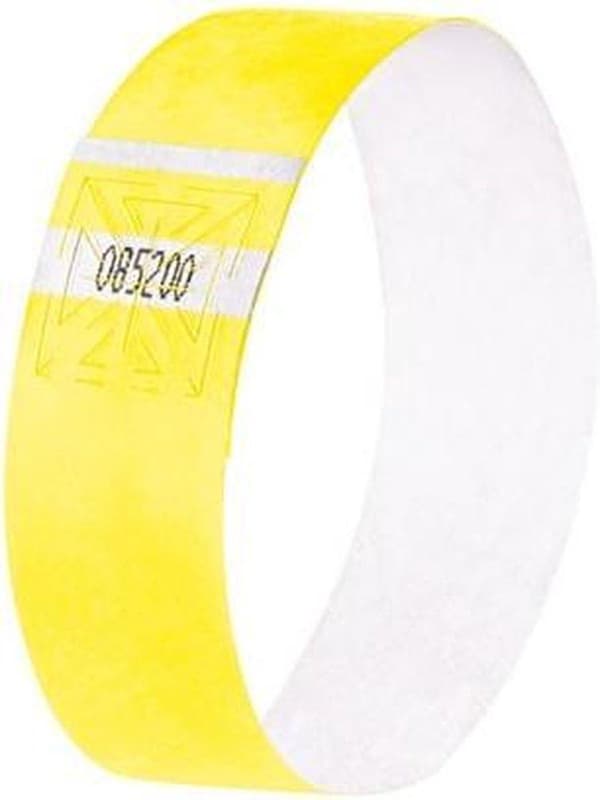 Sigel - Tapahtumanauhat - superpehmeä, 255x25mm 120 kpl fluoresoiva keltainen SI-EB218