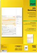 Miniatyrbillede 1 af 6: Sigel PC-SEPA transfer/ZV570 A4 special OCR papir, MP 90 g forts. 100 ark