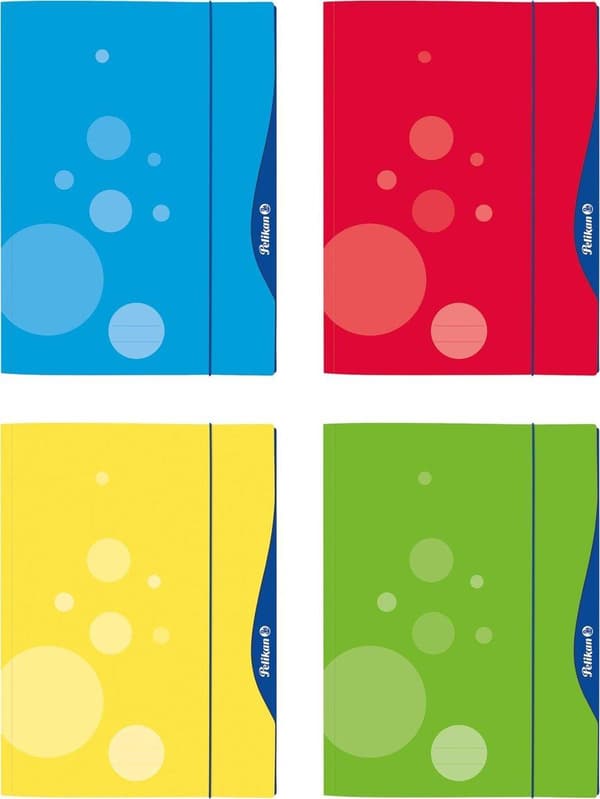Pelikan binder hurtigåben A3 blå