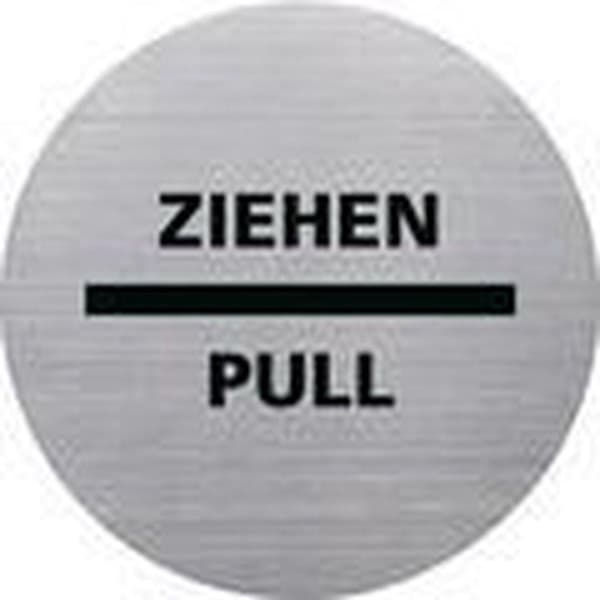 helit Piktogramm "the badge" ZIEHEN/PULL, naudanliha, hopea