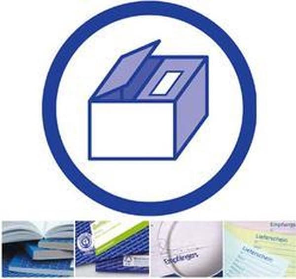AVERY Zweckformenboek 'Pakkeseddel', SD, 4+1 GRATIS