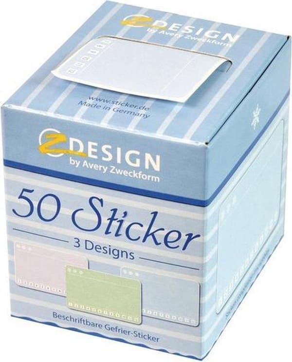 Avery Freezer Labels Paper 50 Pieces