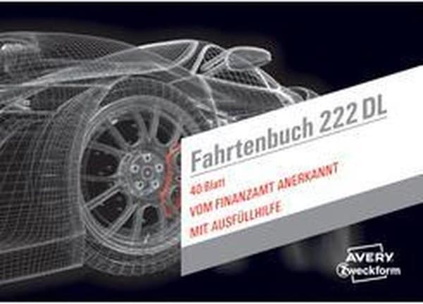 Avery-Zweckform 223 Din A5 rejseregistreringsbog Antal sider: 40 Hvid 40 ark