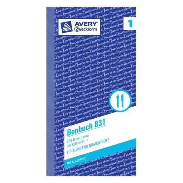 Aver 831 lippua/lippurulla 300 kpl