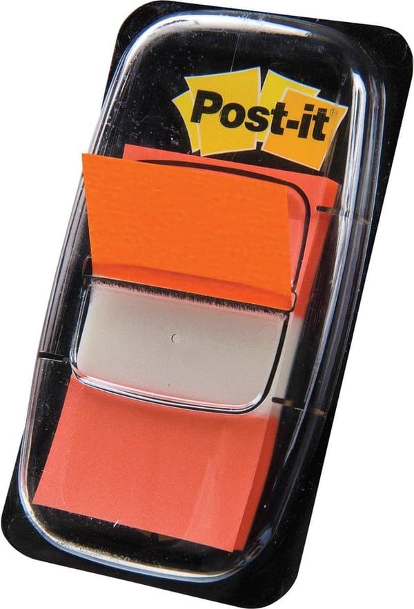 INDEXTABS 3M POST-IT 6804 25MM ORANGE