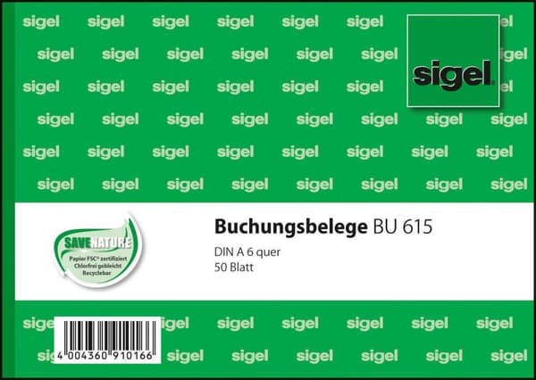 Sigel BU615 -yrityslomake (BU615)