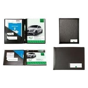 sigel cover for form book, DIN A5" leather look for clean and safe storage of form books (EF510)
