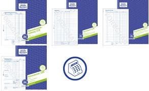 AVERY Zweckform formularbog "kasseberegning", A5 - til markedet: D / A - 1 stk (1218)