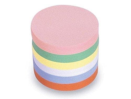 magnetoplan pyöreät viestintäkortit, halkaisija: 100 mm, lajiteltu väreissä: pinkki, vihreä, keltainen, valkoinen, sininen ja oranssi (112501610)