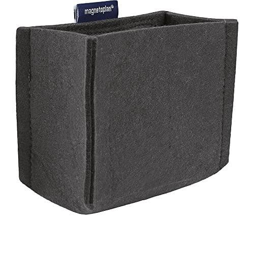 magnetoplan penneholder magnetoTray, medium, grå lavet af filt, lavet af 100% genbrugte PET-flasker, - 1 stk (1227701)