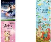 AVERY Zweckform ZDesign KIDS dekalalbum "Cat", DIN A5 16 tomma sidor, papper, silikoniserat för limning och - 1 st (57794)