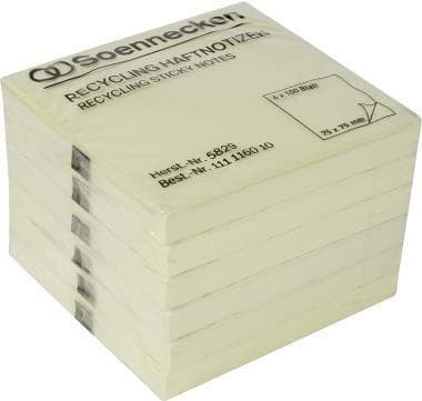 Soennecken 5829 Sticky Notes Square Gul 100 ark självhäftande (5829)