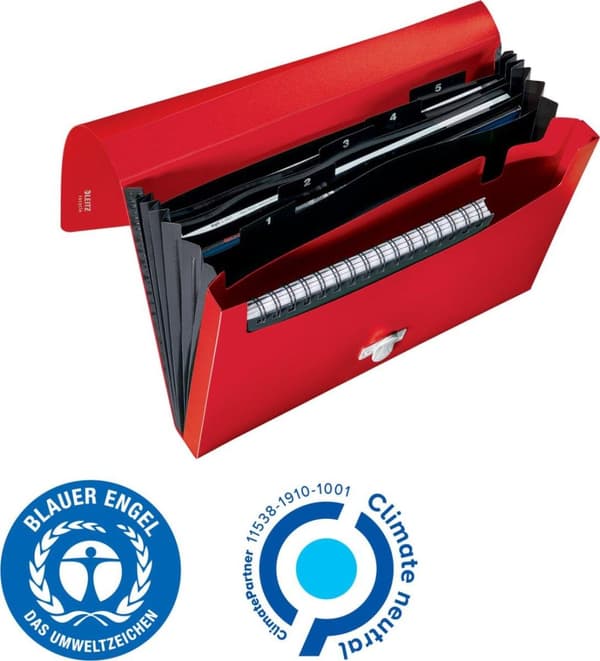 Leitz 46240025 Filmappe Polypropylen (PP) Rød A4 (46240025)