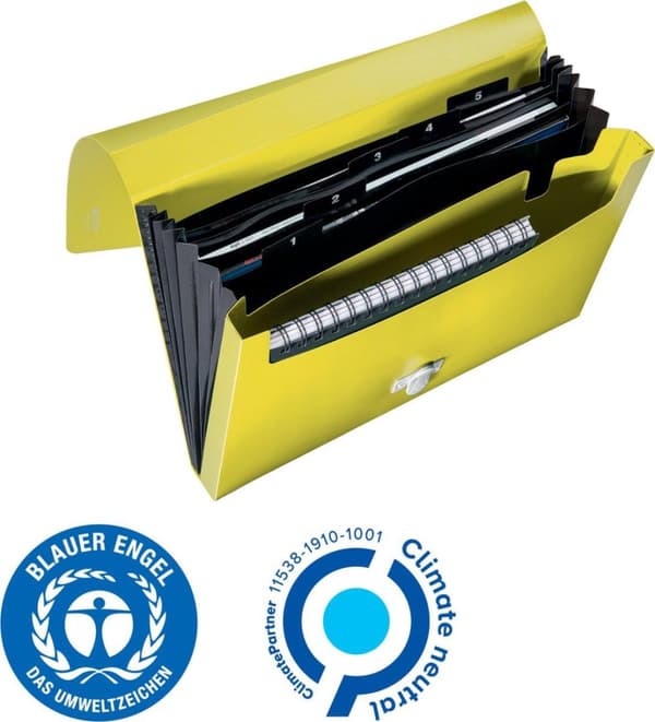 Leitz 46240015 Filmappe Polypropylen (PP) Gul A4 (46240015)